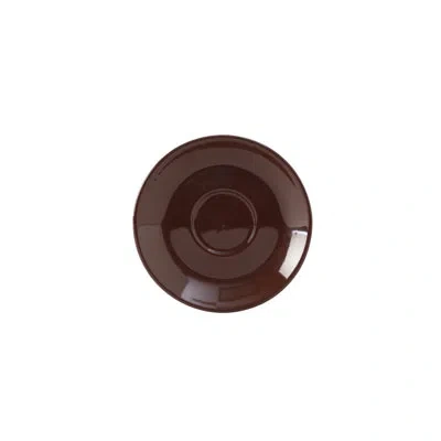 Tuxton Duratux 5" Saucer In Mahogany