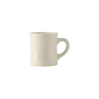 Tuxton Duratux Diner Coffee Mug In Eggshell White