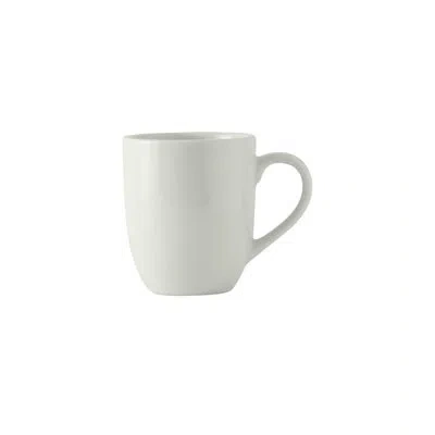 Tuxton Duratux Milano Coffee Mug In Porcelain White