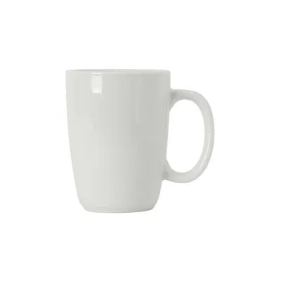 Tuxton Duratux Newport Coffee Mug In White