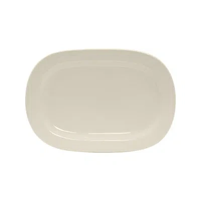 Tuxton Duratux Platter In Eggshell White