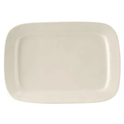 Tuxton Duratux Platter In Eggshell White