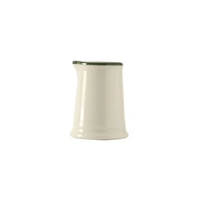 Tuxton Duratux Unhandled 3.5 oz Creamer In Eggshell Green