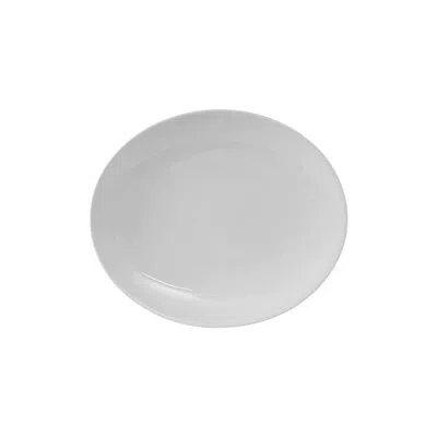 Tuxton Florence Platter In Porcelain White