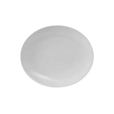 Tuxton Florence Platter In Porcelain White