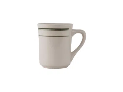 Tuxton Green Bay Tiara Mug 8oz 4-1/4"x3"x3-7/8", 36 Pieces