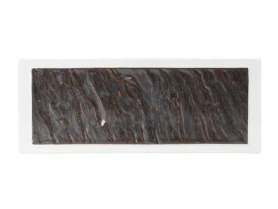 Tuxton Kona Rectangular Plate 14"x5-1/2", 6 Pieces
