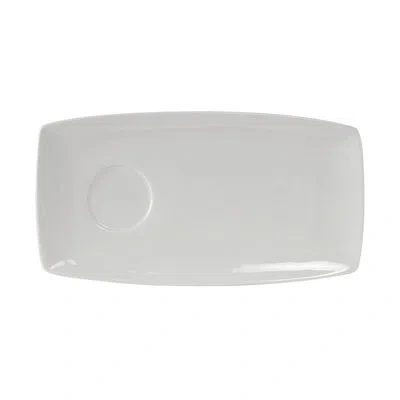 Tuxton Linx Platter In Porcelain White