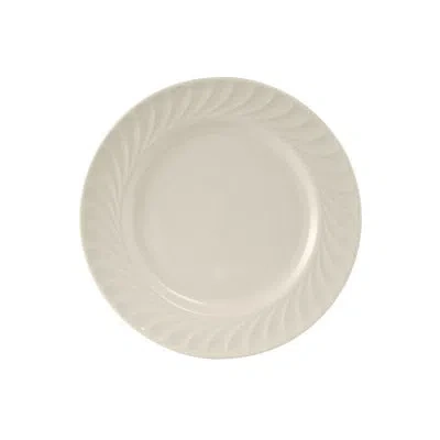 Tuxton Meridian 10" Salad Plate In Eggshell White
