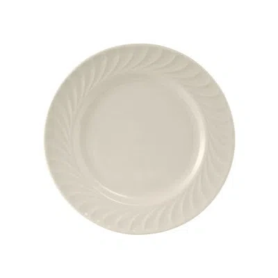Tuxton Meridian 10.5" Dinner Plate In Eggshell White