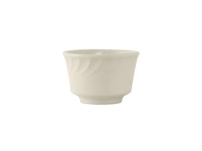 Tuxton Meridian Bouillon 8oz 3-7/8"x2-5/8", 36 Pieces In White