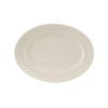 Tuxton Meridian Platter In Eggshell White