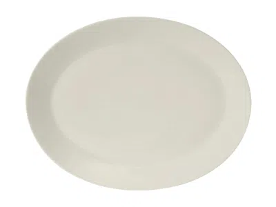 Tuxton Modena Oval Platter 13"x10-1/8", 12 Pieces In White