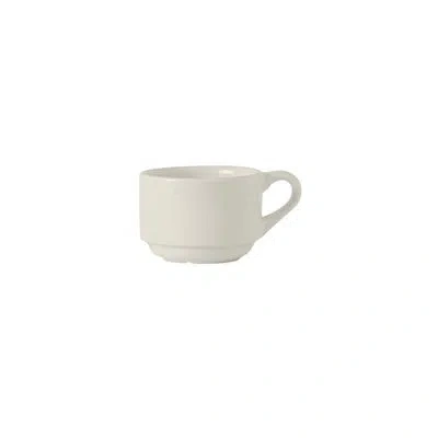 Tuxton Modena Stackable Teacup In White