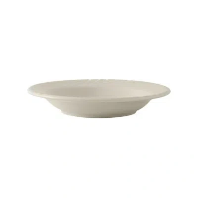 Tuxton Monterey Ceramic Disposable Dinner Plate In Eggshell White