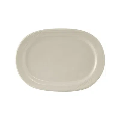 Tuxton Monterey Platter In Eggshell White