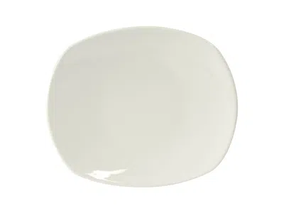 Tuxton Napa Rectangular Plate 10-1/8"x8-1/2", 12 Pieces In White