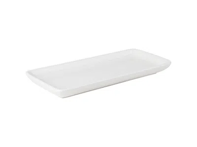 Tuxton Napa Tray 11-1/2"x5"x1-1/4", 12 Pieces In White