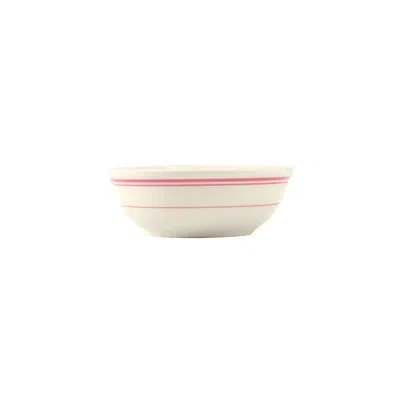 Tuxton Nappie In White;pink
