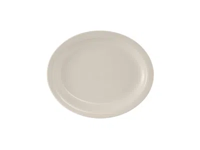 Tuxton Nevada Oval Platter 7-1/8"x5-3/4", 36 Pieces In White