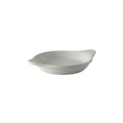 Tuxton Oval Au Gratin Dish In White