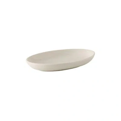 Tuxton Oval Duratux Baker Shallow In Eggshell White