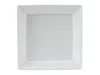 Tuxton Pacifica Square Plate 9-3/4", 12 Pieces In White