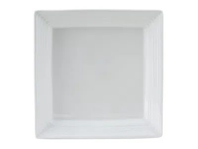 Tuxton Pacifica Square Plate 9-3/4", 12 Pieces In White