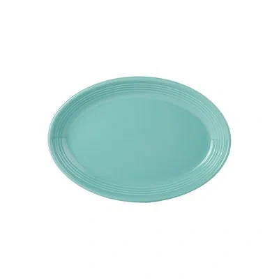 Tuxton Porcelain Platter In Blue