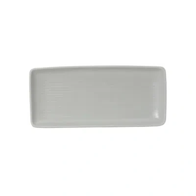 Tuxton Porcelain Platter In Gray