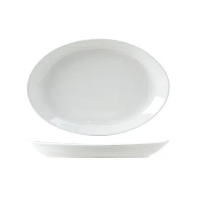 Tuxton Porcelain Platter In White