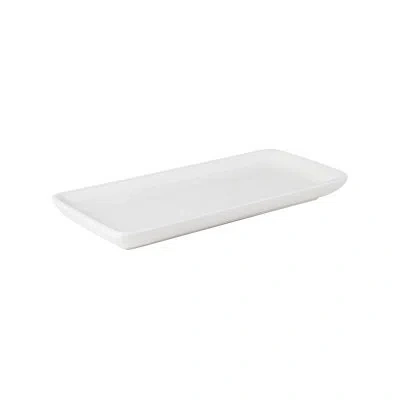 Tuxton Porcelain Tray In Pearl White