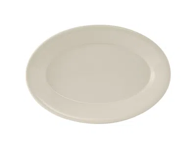 Tuxton Reno Oval Platter 11-5/8"x8", 12 Pieces In White