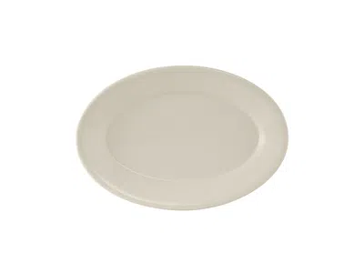 Tuxton Reno Oval Platter 8-1/4"x5-3/4", 36 Pieces In Neutral