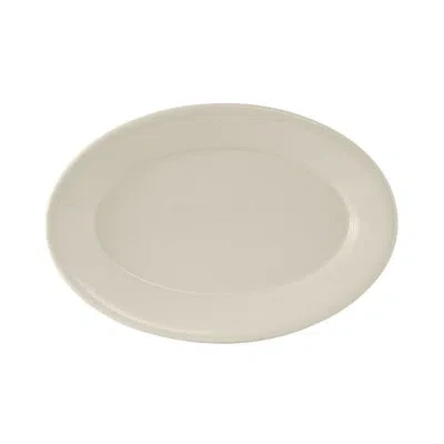 Tuxton Reno Platter In Eggshell White