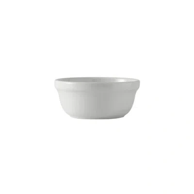 Tuxton Round Duratux Casserole In White