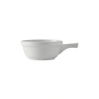 Tuxton Round Duratux French Casserole In White