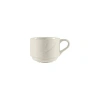 Tuxton San Marino Stackable Coffee Mug In Pearl White
