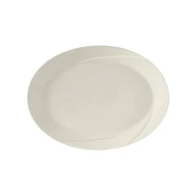 Tuxton San Mariplatter In Pearl White