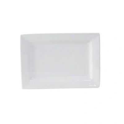 Tuxton Santorini Appetizer Plate In Porcelain White
