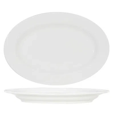 Tuxton Serving Dish In White