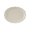 Tuxton Shell Platter In Eggshell White
