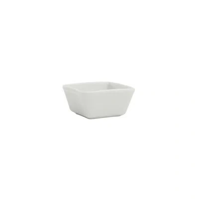 Tuxton Square Santorini Ramekin In Porcelain White