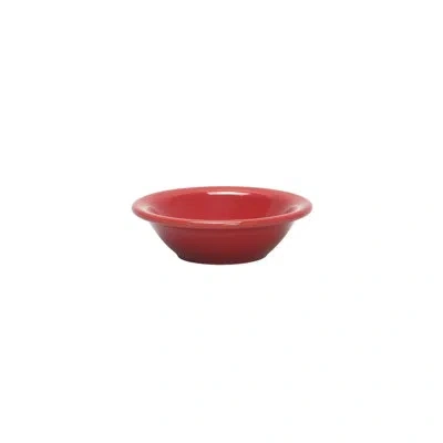 Tuxton Tuxcare 3.5 Oz. Nevada Narrow Rim Dessert Bowl Set Of 36 In Cayenne Red