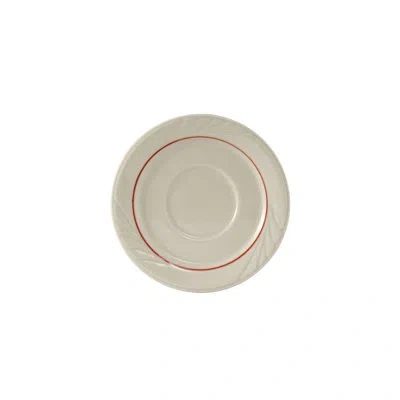 Tuxton Tuxcare 6" Saucer In Eggshell White