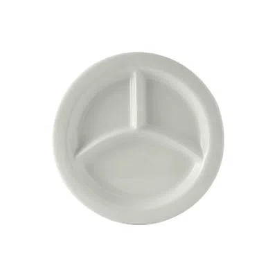 Tuxton Tuxcare Compartment Divided Serving Dish In Porcelain White