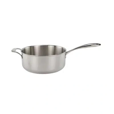 Tuxton Tuxclad 6 Quarts Stainless Steel Saucepan