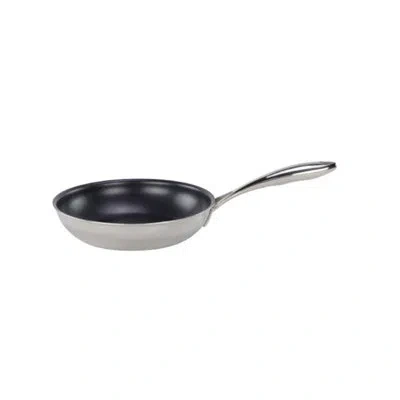 Tuxton Tuxclad Stainless Steel Non Stick 6 -piece Frying Pan Set In Silver
