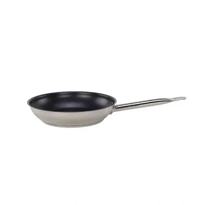Tuxton Tuxsteel Stainless Steel Non Stick 6 -piece Frying Pan Set In Silver