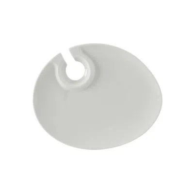 Tuxton Tuxtrendz 10" Dinner Plate In Porcelain White